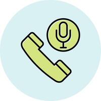 Call Record Vector Icon