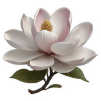 3d återges magnolia blomma png