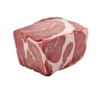 3d reso carne nel suo crudo stato png