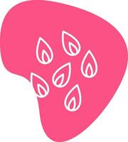 Flower Petals Vector Icon