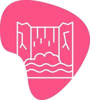 Waterfall Vector Icon