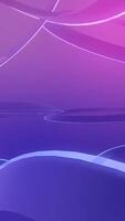 Abstract Purple Curves and Swirls Background video