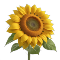 3d reso uno girasole png