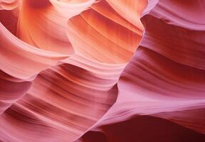AI generated The Wave Sandstone Formations nature landscape Canyon in deserts photo