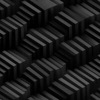AI generated Dark black Geometric grid background Modern dark abstract texture seamless pattern photo