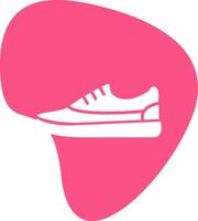 icono de vector de zapatillas