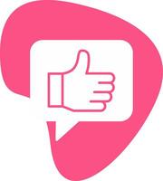 Thumbs Up Vector Icon