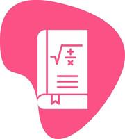 Maths Book Vector Icon