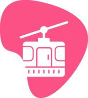 Cable Car Cabin Vector Icon