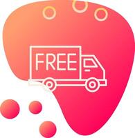 Free Delivery Vector Icon