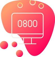 Help Line Vector Icon