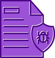 File protect Vector Icon