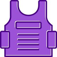 Bulletproof Vest Vector Icon