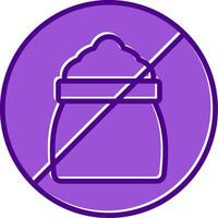 No Sugar Vector Icon