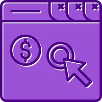 Pay Per Click Vector Icon