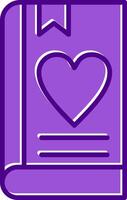 Love Book Vector Icon