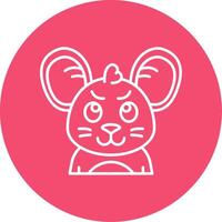 Envy Linear Circle Multicolor Design Icon vector