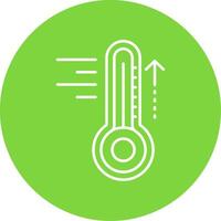 Hot Linear Circle Multicolor Design Icon vector