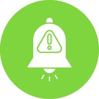 Interruption Glyph Circle Icon vector