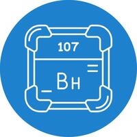 Bohrium Linear Circle Multicolor Design Icon vector