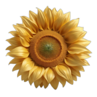 3d rendered Sun flower png