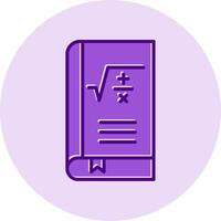 Maths Book Vector Icon