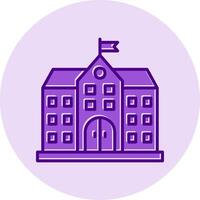 University Building Vector Icon