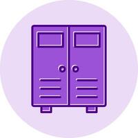 Lockers Vector Icon