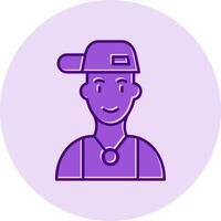 Rapper Vector Icon