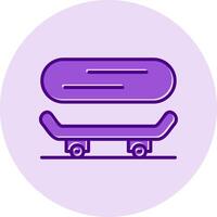 Skateboard Vector Icon