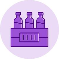 Water Bottles Vector Icon