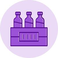 Water Bottles Vector Icon