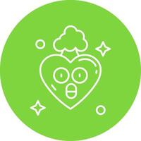 Exploding Linear Circle Multicolor Design Icon vector