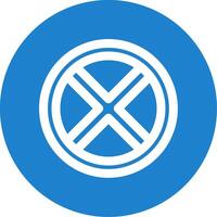 Block 2 Linear Circle Multicolor Design Icon vector