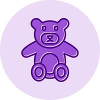 Teddy Bear Vector Icon