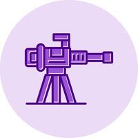 Heavy Machine gun Vector Icon