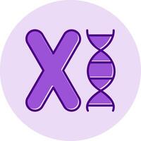 Chromosome Vector Icon