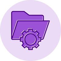 Data Management Vector Icon