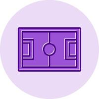 Football Ground Vector Icon