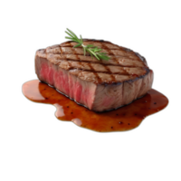 3d rendered tasty grilled beef fillet steak png