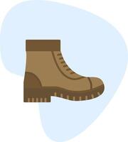 Military Boot Vector Icon