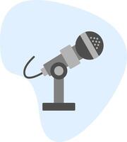 Microphone Stand Vector Icon