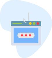 Password Phishing Vector Icon