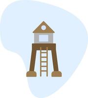 Military Tower Vector Icon