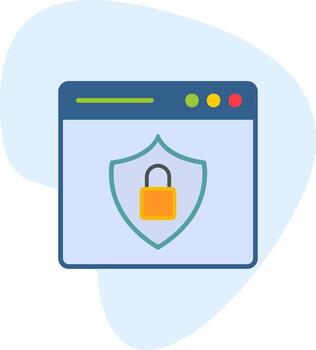 Web Security Vector Icon