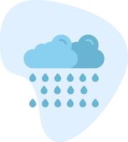 icono de vector de lluvia