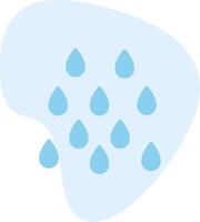 icono de vector de lluvia