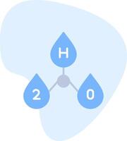 H2o Vector Icon