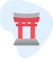 Torii Gate Vector Icon