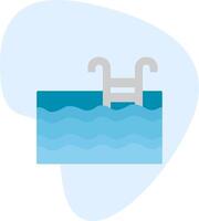 icono de vector de piscina